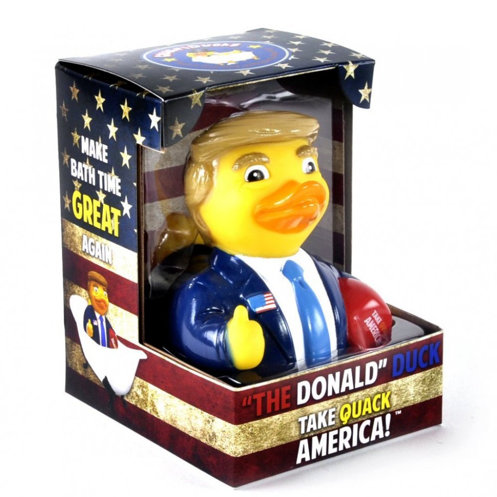 CelebriDucks Take Quack America The Donald Rubber